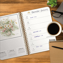 Load image into Gallery viewer, Monthly Engagement Planner - Watercolor Seasons
