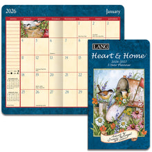 Load image into Gallery viewer, 2026 Two Year Pocket Planner - Heart &amp; Home*
