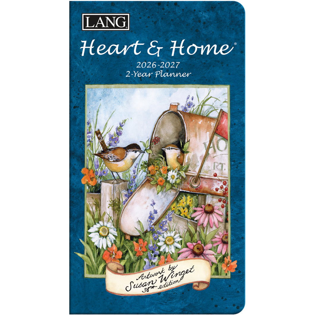 2026 Two Year Pocket Planner - Heart & Home*