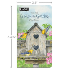 Load image into Gallery viewer, 2026 Two Year Pocket Planner - Birds In Garden*
