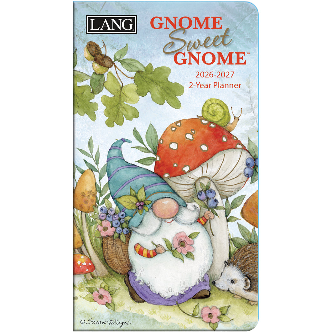 Two Year Pocket Planner - Gnome Sweet Gnome