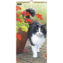 Load image into Gallery viewer, Vertical Wall Calendar - Cats in the Country
