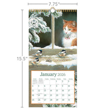 Load image into Gallery viewer, Vertical Wall Calendar - Cats in the Country
