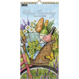 Vertical Wall Calendar - Wine Country