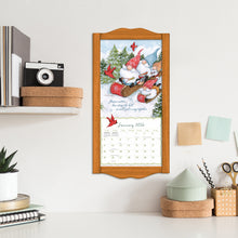 Load image into Gallery viewer, Vertical Wall Calendar - Gnome Sweet Gnome

