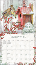 Load image into Gallery viewer, 2027 Lang Calendar - Birdhouses
