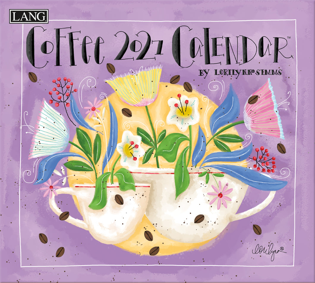2027 Lang Calendar - Coffee – Lang Calendars Canada