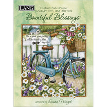 Load image into Gallery viewer, 2027 Monthly Pocket Planner - Bountiful Blessings
