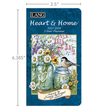 Load image into Gallery viewer, 2027 Two Year Pocket Planner - Heart &amp; Home*
