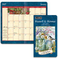 Load image into Gallery viewer, 2027 Two Year Pocket Planner - Heart &amp; Home*
