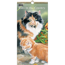 Load image into Gallery viewer, Vertical Wall Calendar - Cats in the Country
