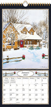 Load image into Gallery viewer, Vertical Wall Calendar - Country Welcome
