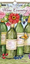 Load image into Gallery viewer, Vertical Wall Calendar - Wine Country
