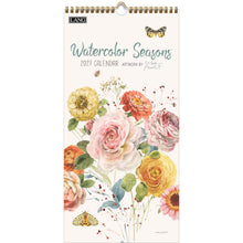 Load image into Gallery viewer, Vertical Wall Calendar - Watercolor Seasons

