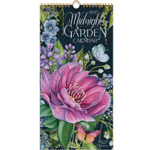 Load image into Gallery viewer, Vertical Wall Calendar - Midnight Garden
