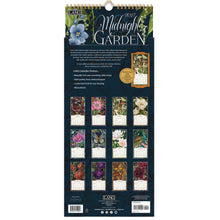 Load image into Gallery viewer, Vertical Wall Calendar - Midnight Garden
