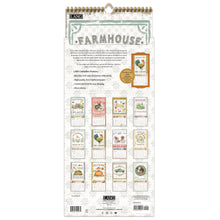 Load image into Gallery viewer, Vertical Wall Calendar - Farmhouse
