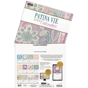 Patina Vie 2025 Wall Calendar