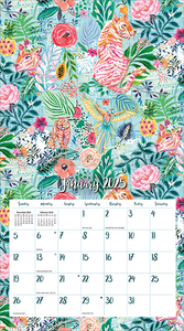 2025 Wall Calendar - Lush Life