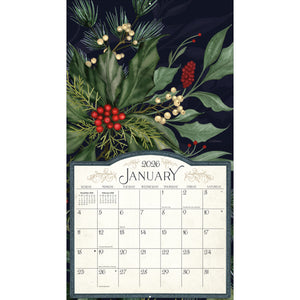 2026 Lang Calendar - Midnight Garden