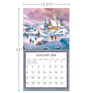 2026 Lang Calendar - Simple Country