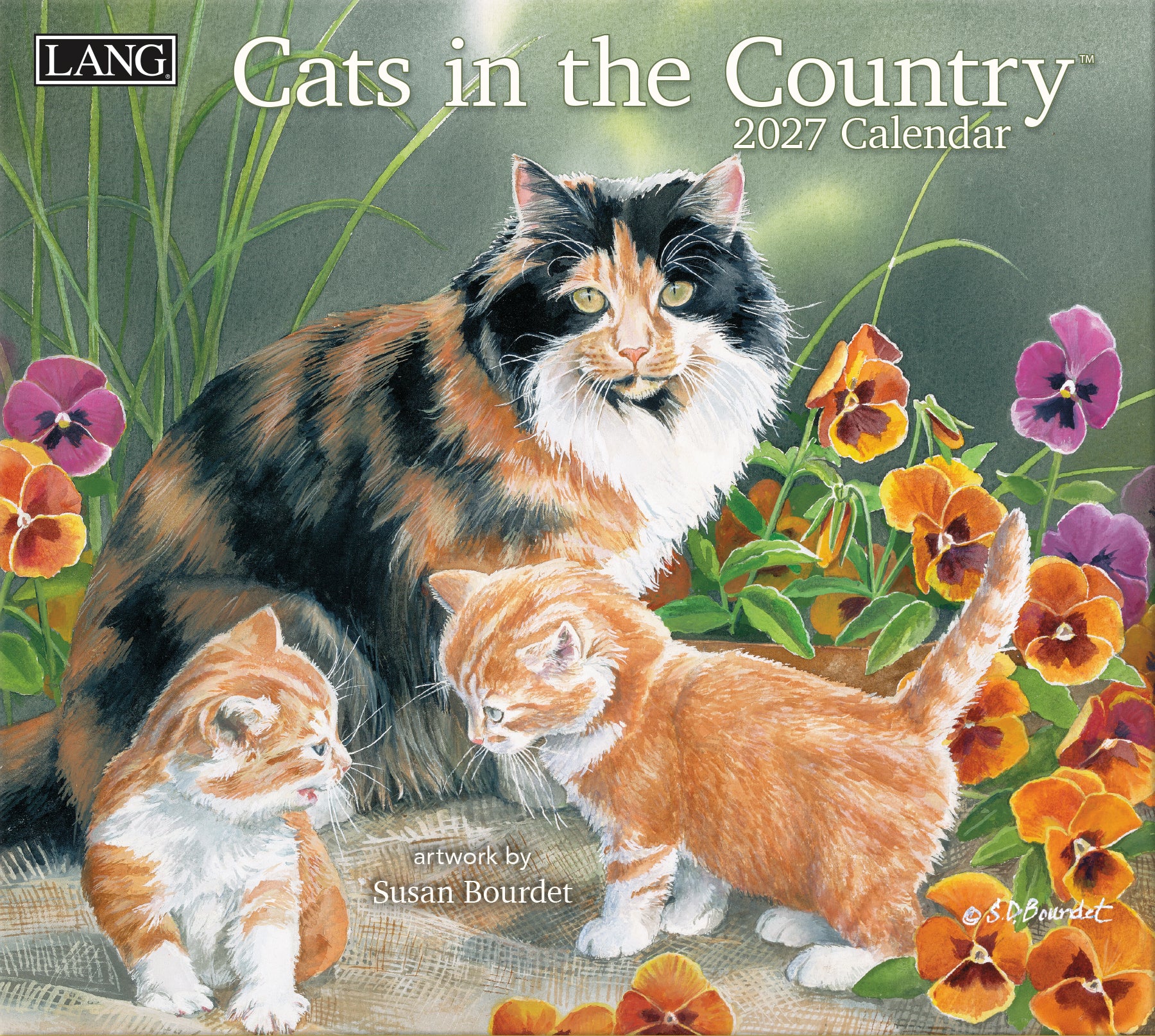2027 Lang Calendar - Cats in the Country – Lang Calendars Canada