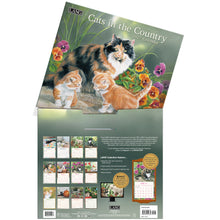 Load image into Gallery viewer, 2027 Lang Calendar - Cats in the Country
