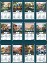 Load image into Gallery viewer, 2024 Lang Calendar - Bygone Days
