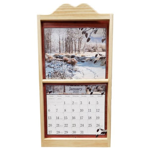 Lang Classic Calendar Frame - Natural